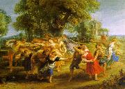 Peter Paul Rubens A Peasant Dance oil on canvas